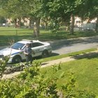 HMB while I do a wheelie in front of the police