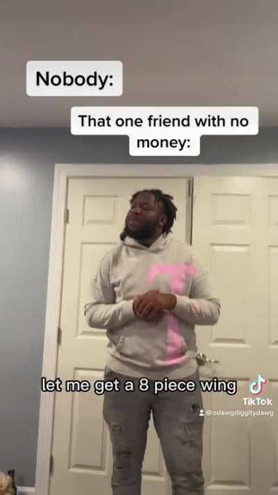 Never putting in??