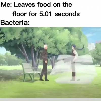 Bacteria-kun wants ur food