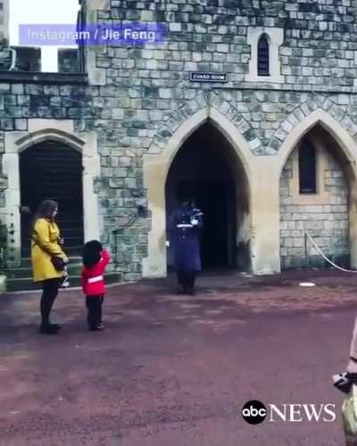 The queen's guards are the best