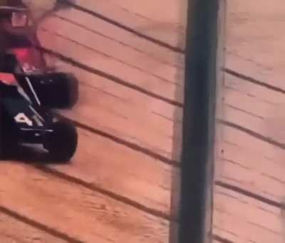 This accidental car flip.