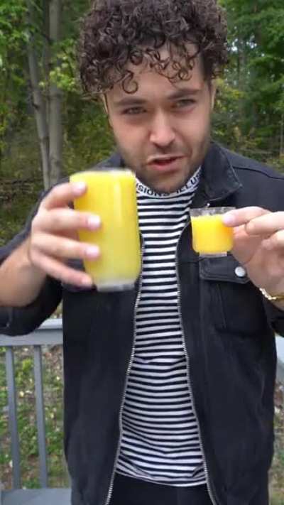 An orange juice life lesson
