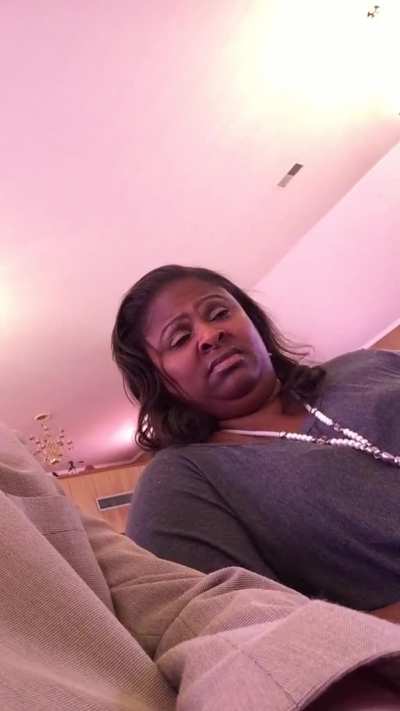 When your stank face gets caught on camera at church