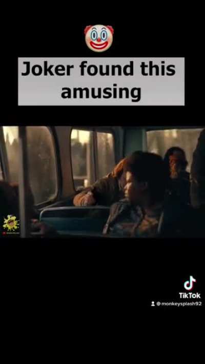 This is WHY Joker keep laughing.