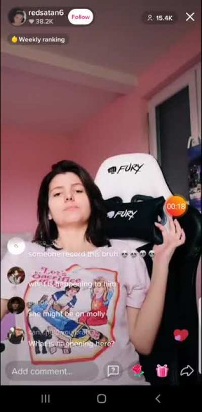 "This isn't chaturbate" ?