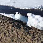 ? Ice tsunami