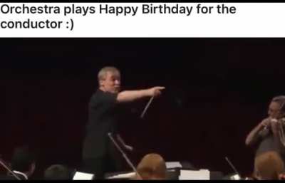 Conductor's Birthday ?