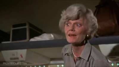 In the 1980 movie "Airplane", Barbara Billingsley was handed a script that told her to speak jive. Not knowing how to speak jive , she went to lunch with the two black actors in the scene (Al White and Norman Alexander Gibbs) to learn jive. The three of t