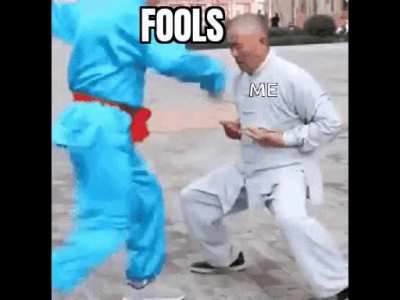 You fools...