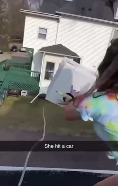 She fucked up