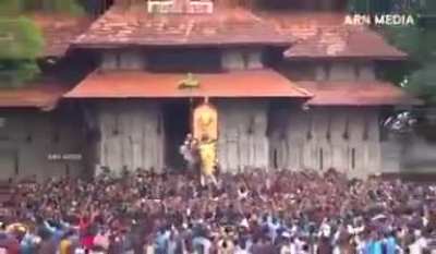 Meet India’s tallest Elephant- 56 years old Thechikkottukavu Ramachandran. He is fondly known among elephant lovers as Raman &amp; enjoys a huge fan following across Kerala. He opens the door of the Vadakkumnathan Temple for poora vilambaram for Thrissur