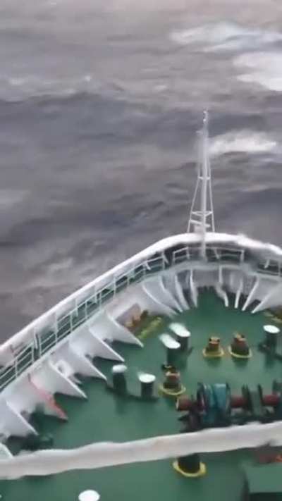 Sometimes ocean is pretty scary