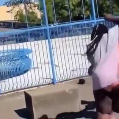 She probably didn't expect this to happen