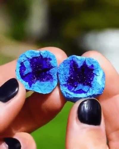 An Azurite Geode
