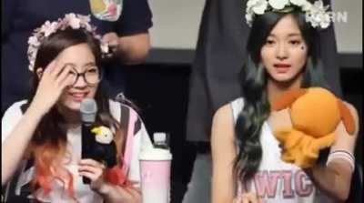 "Um.....one sec, lemme take my glasses off so I can hear you better.."