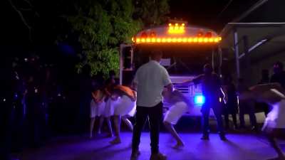 Newly released video showing how El Salvador's government transferred thousands of suspected gang members to a newly opened "mega prison" the latest step in a nationwide crackdown on gangs