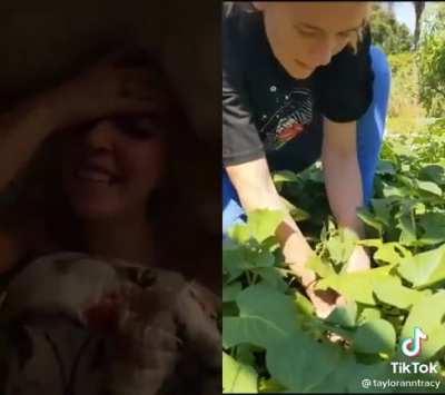 When you are an innocent angel that grows veggies that are So Big and So Deep ?