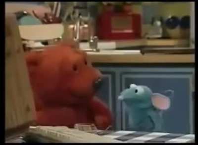 This "Deleted Scene" from The Bear in the Big Blue House (1997)
