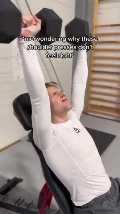 Shoulder presses