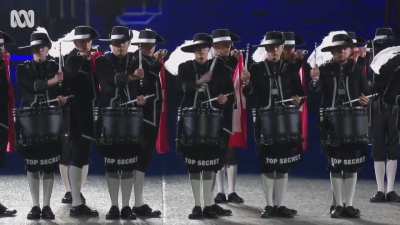 Precision drum corps
