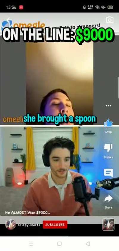 Yeah she's speechless