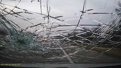 This is why you try your best to avoid clipping debris on the freeway...
