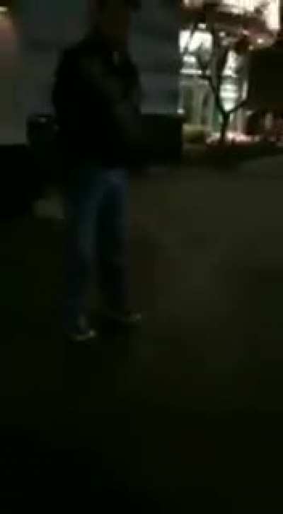 Guy gets shit kicked out of him after calling a Black man the n-word