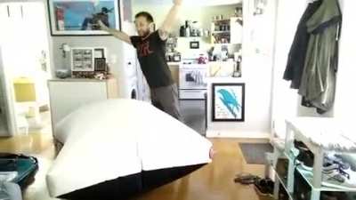 World’s largest functioning whoopee cushion