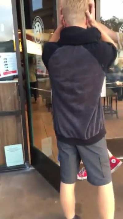Tiktok "content creator" chooses just the perfect target.