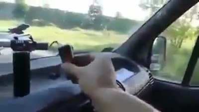 Boy bamboozles himself