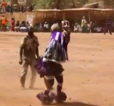 This dance is called -Zaouli- from the central Ivory Coast.