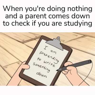 Did it as a child at times
