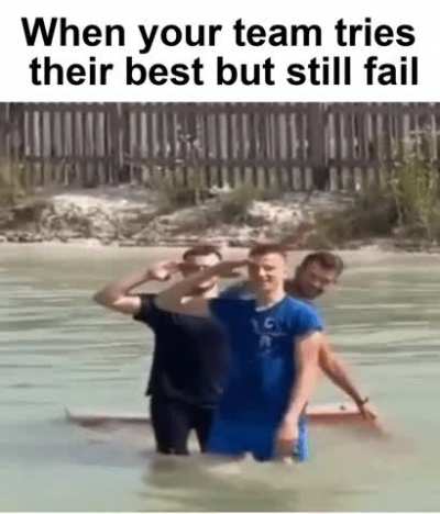 All aboard the SS Failboat.