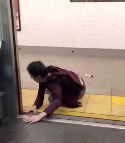 Drunk woman goes on an adventure...