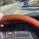 BMW driver tried to drift