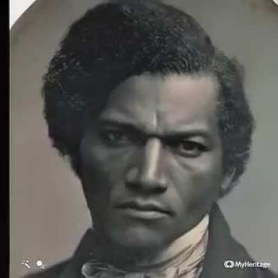 Frederick Douglass, the mighty abolitionist, was the single most photographed person in the United States during the nineteenth century. Here's how he might've looked in motion.