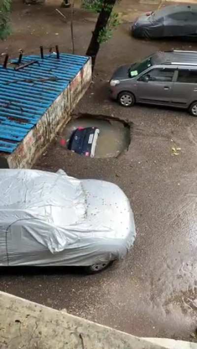 To make a parking spot