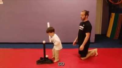 This is very wholehearted on the dad’s part as well
