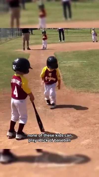 Watch this little smart arse go!