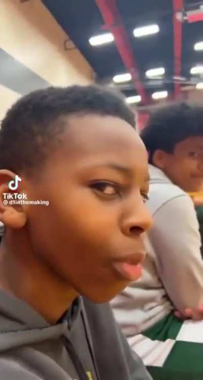 Kid was thinking what he was thinking