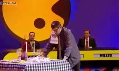 The tablecloth trick
