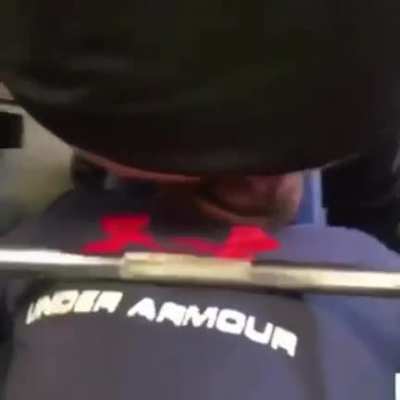 Weight lifting gone wrong..