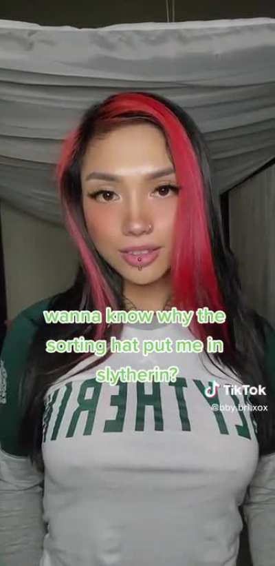 I guess that’s how Slytherins get ahead? ??