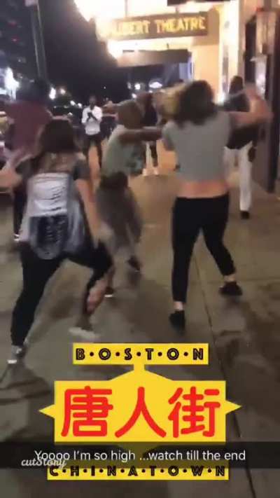 To fight a crackhead