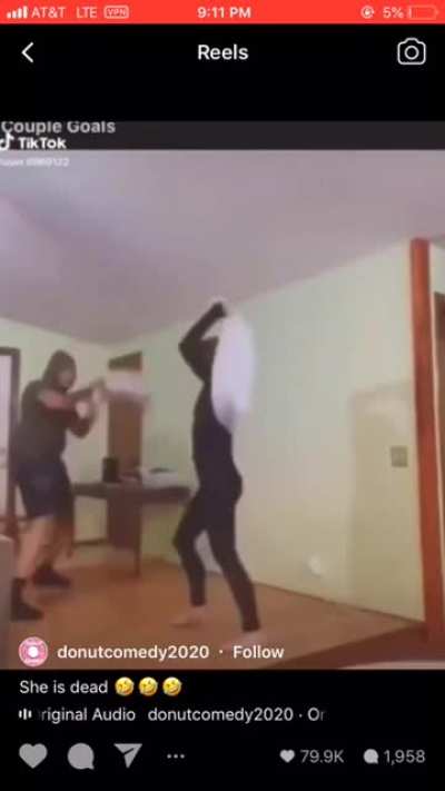 Just a pillow fight...