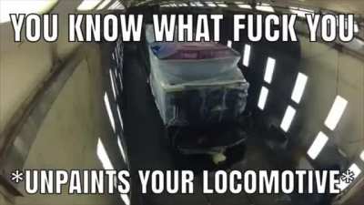 haha train go brrrrrr