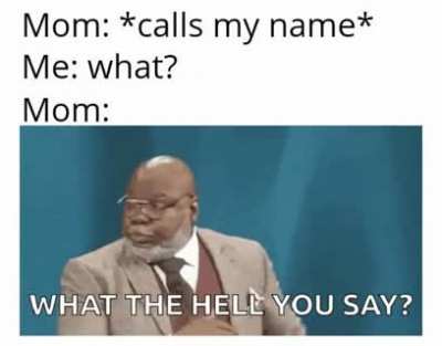 Lol, I'm in danger