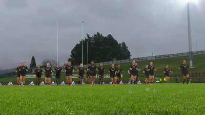 Northland girls lead haka against USA in Whangarei