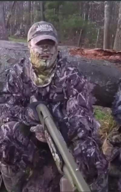 Look a turkey! ( no injuries bullet hit bag)