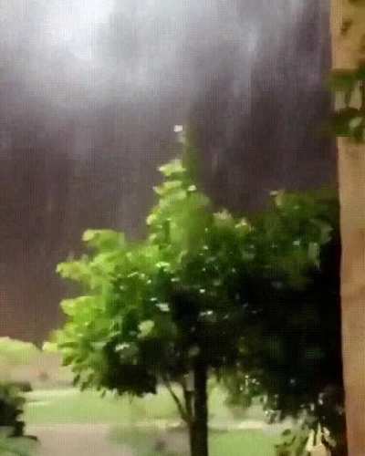 ? Storm dumps 3 years of rain in a day ?